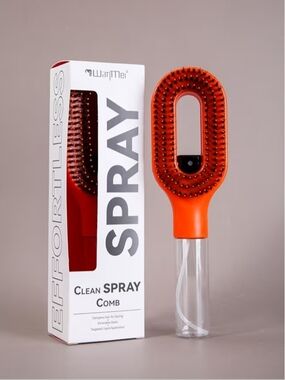 Hair Brush with Water Spray - 2-in-1 Detangling Brush